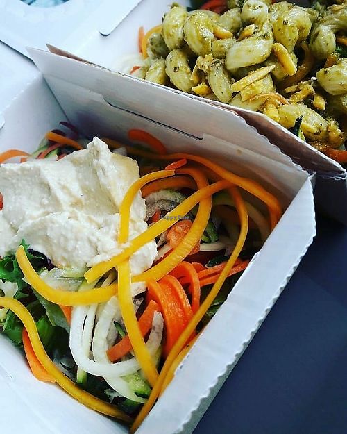 Salad at Ruthie's Kaffe in Aberdeen