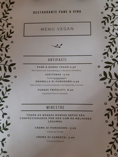 Appetizers and soup at Pane & Vino in Evora