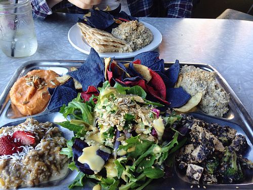 The 'katered' platter at The Foundation Lounge in Vancouver