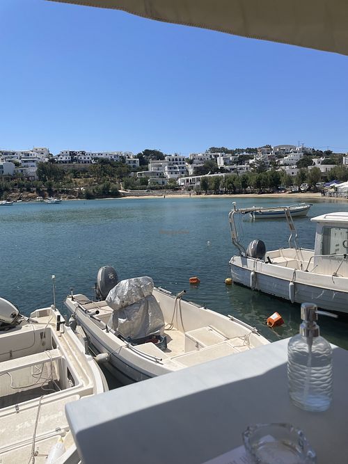   at Markakis Restaurant - Piso Livadi Paros in Paros