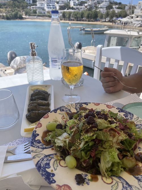   at Markakis Restaurant - Piso Livadi Paros in Paros