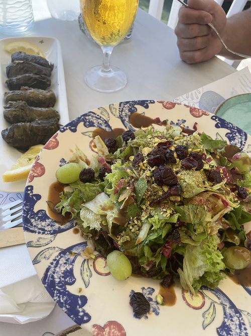   at Markakis Restaurant - Piso Livadi Paros in Paros