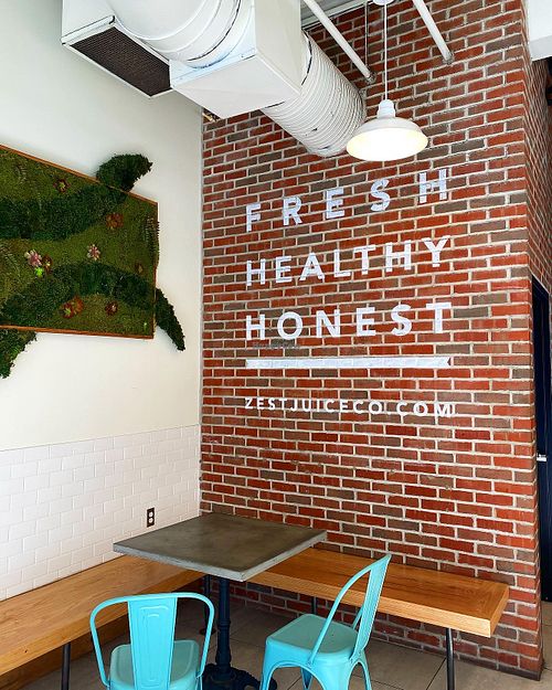 Seating  at Zest Juice Co - Grandview in Columbus