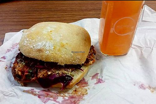 Jackfruit sandwich at Alchemy - Grandview in Columbus
