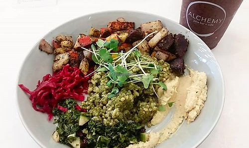 plate of goodness at Alchemy - Grandview in Columbus