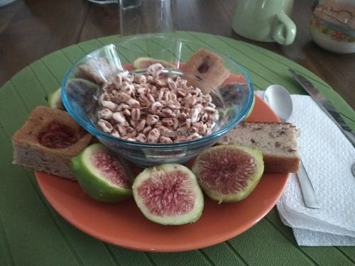 vegan breakkie at Agriturismo La Lenticchia in Forli