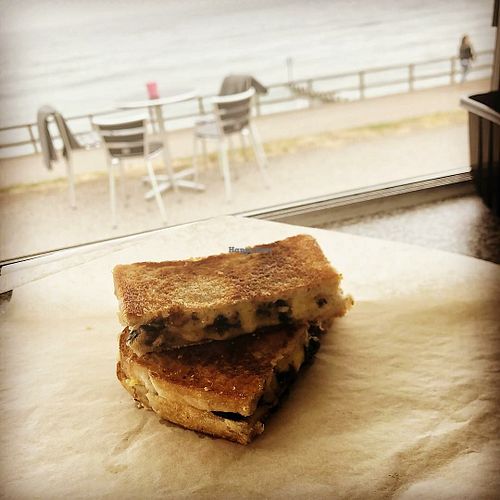 Vegan mushroom melt at The Greenhoose - Food Truck in Aberdeen