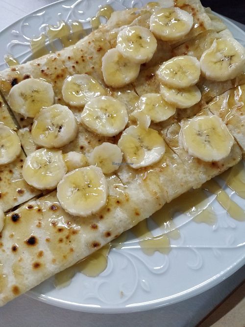 Sweet pancake at Yagiz in Oludeniz