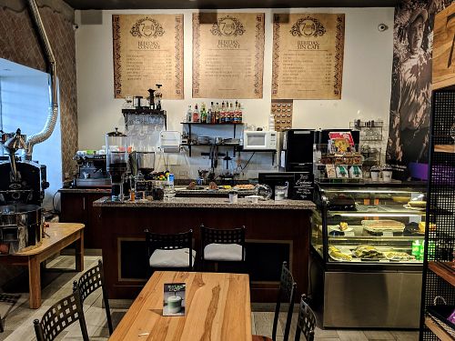 The shop at 7 Campanarios Cafe del Ecuador in Quito