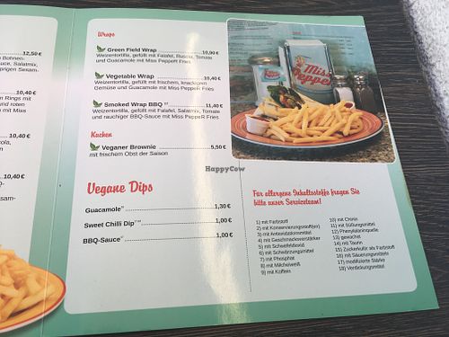 Vegan menu 2 at Miss PeppeR in Frechen