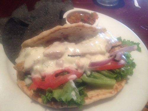 Chicken gyro  at Ethos Vegan Kitchen in Winter Park