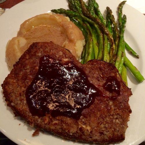 Macadamia Nut Encrusted Eggplant  at Ethos Vegan Kitchen in Winter Park