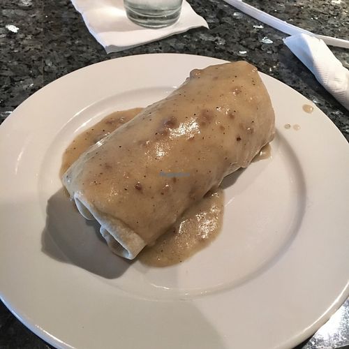 Breakfast burrito at Ethos Vegan Kitchen in Winter Park