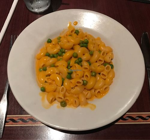 Mac n'cheese with peas :-D  at Ethos Vegan Kitchen in Winter Park