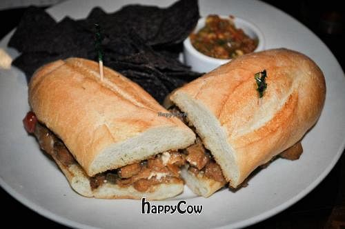 Tempeh Philly Cheesesteak at Ethos Vegan Kitchen in Winter Park