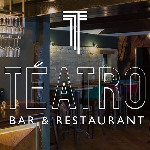 Logo at Teatro in Cirencester