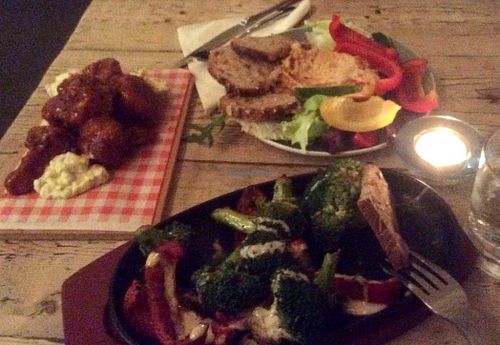 Our Buffalo startes at Buffalo Vegan Diner in East London