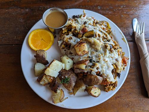 Vegan Croissant Wich at The Naam in Vancouver