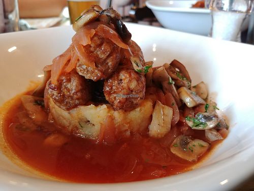 Salchichas!!! at Glenfinnan House in Glenfinnan