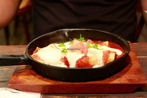 vegan enchilada at Otis in Hiroshima