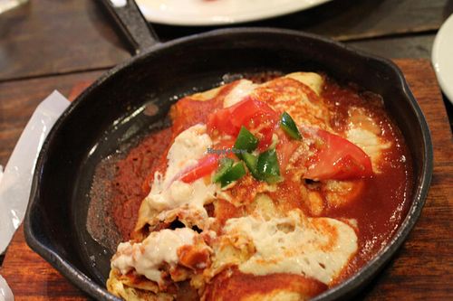 Enchiladas at Otis in Hiroshima