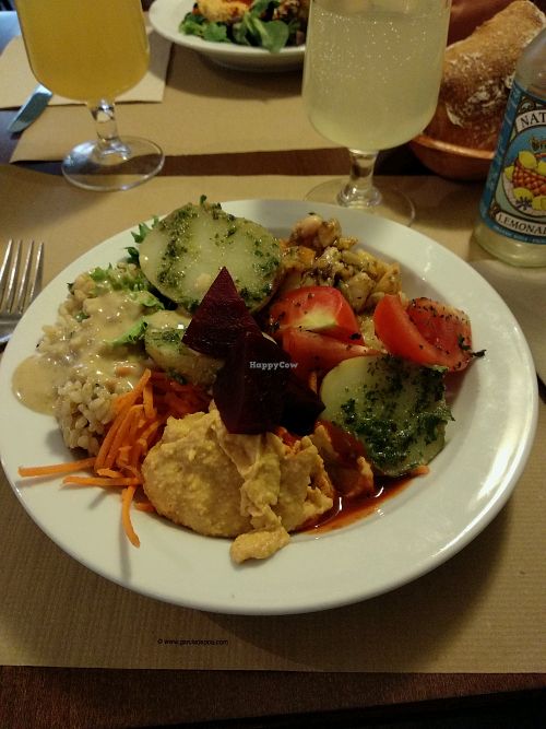 Salad from Buffet - Starter at L'Hortet in Barcelona