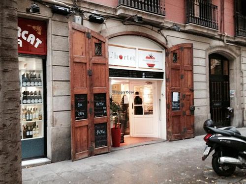 modernised front 2014 at L'Hortet in Barcelona