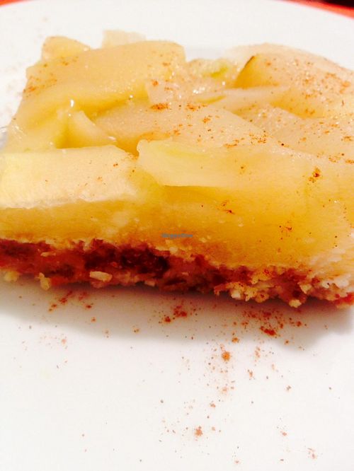 pastel de manzana espeias at L'Hortet in Barcelona