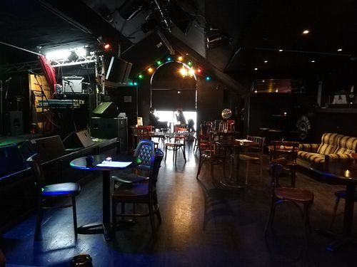 The bar  at Veganaes in Reykjavik