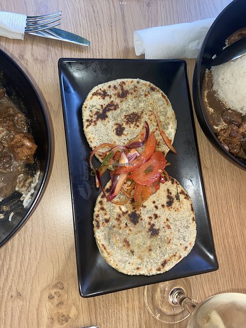 Roti   at Sri Lankan Curry Bowl in Zagreb