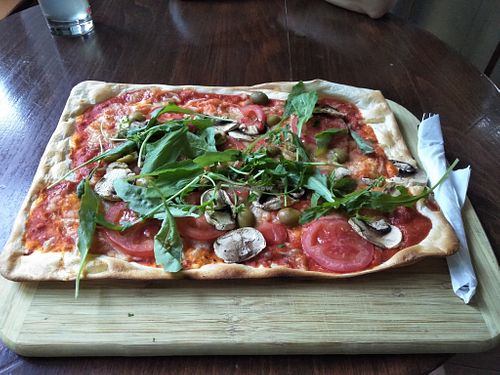 Zapata pizza at Kollektiv Cafe Klatsch - temporarily closed in Wiesbaden