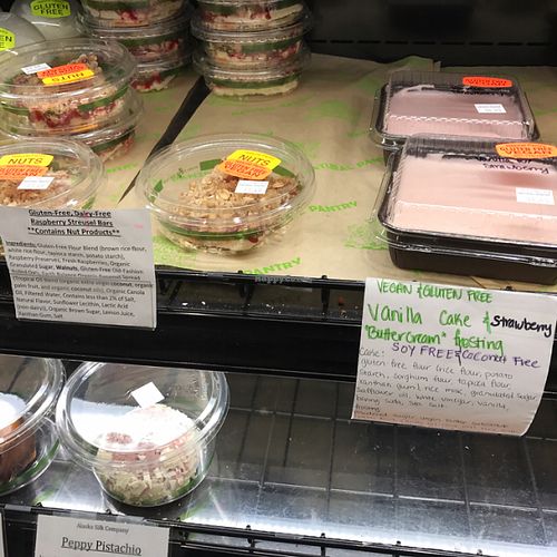 vegan desserts at Natural Pantry in Anchorage