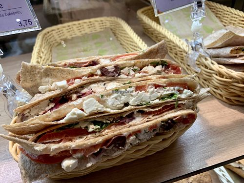sandwiches at Dean & David - Hauptbahnhof in Munich