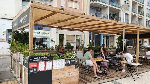 terraza at Cor de Carxofa in Benicarlo