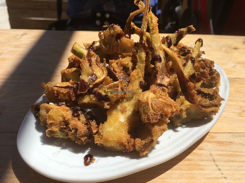 Alcachofas 🤤🤤 at Cor de Carxofa in Benicarlo