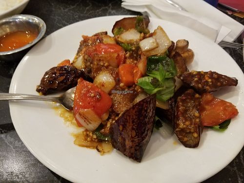 Basil Eggplant at Camdi in Minneapolis