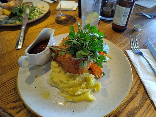 Vegan Wellington at The Beachy Head in Eastbourne