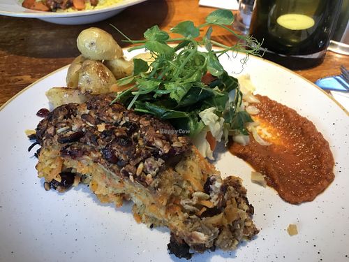 Nut Roast at The Friar's Oak in Hassocks