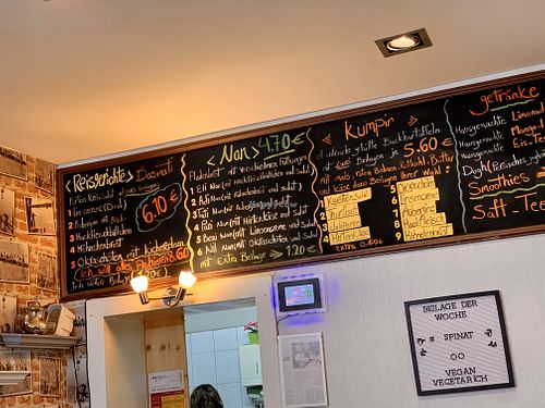 inside at Mr Kumpir in Wiesbaden