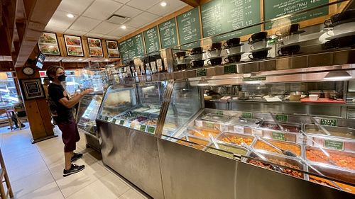 What you see is what you get!  at Sweet Cherubim Restaurant and Bakery in Vancouver