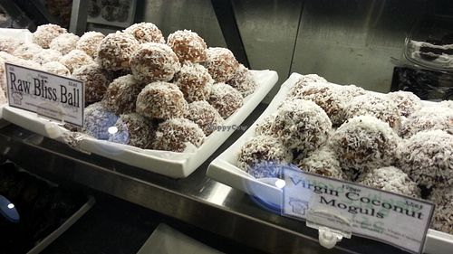 bliss balls at Sweet Cherubim Restaurant and Bakery in Vancouver