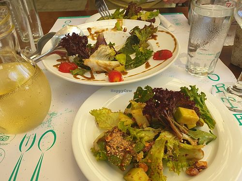 Portego salad at Portego in Crete
