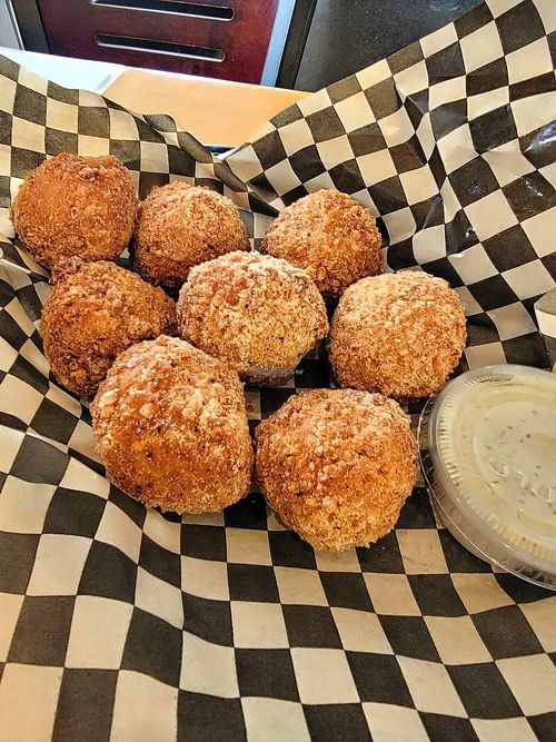 Potato Balls at The Wayside Cafe & Deli in Olympia