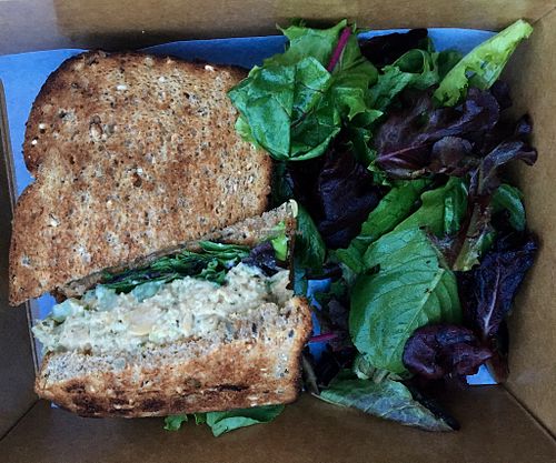 Vegan tuna sandwich  at The Farm Stand at 14th in Ocean City