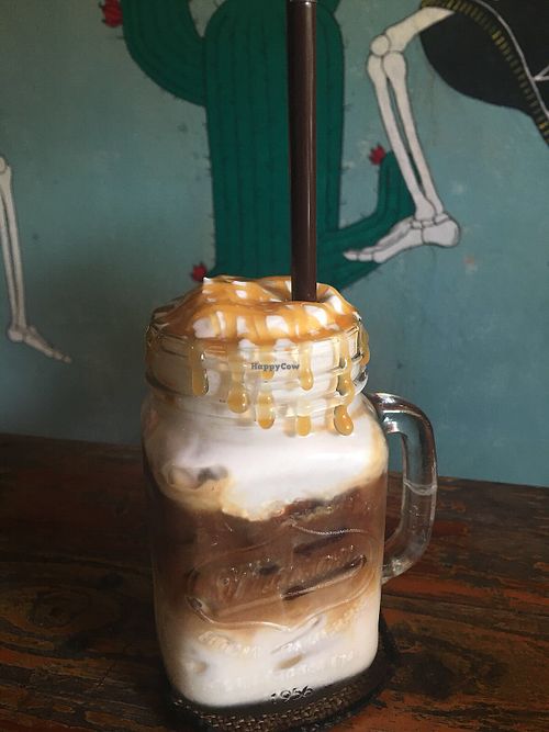 Best vegan caramel latte! at Cafecito in Pai