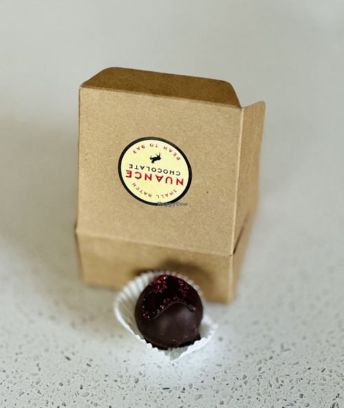 Nice presentation   at Nuance Chocolate in Fort Collins