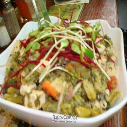 Stir fry at Buddha Burgers - Yehuda HaLevy in Tel Aviv