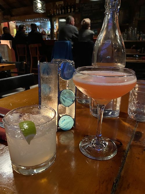 Drinks  at Terra Luna in North Truro