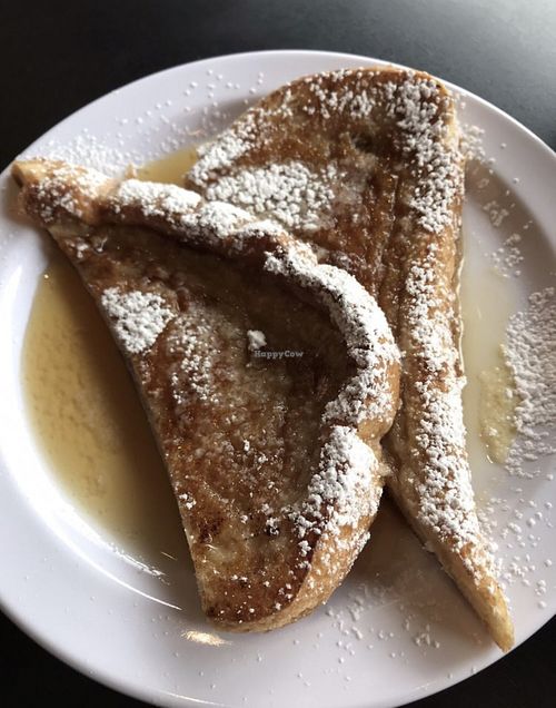 Vegan french toast   at Mokabe's Coffeehouse in St Louis