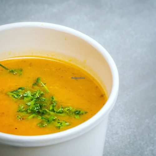 sweet potato soup  at Hilo Food in Cergy